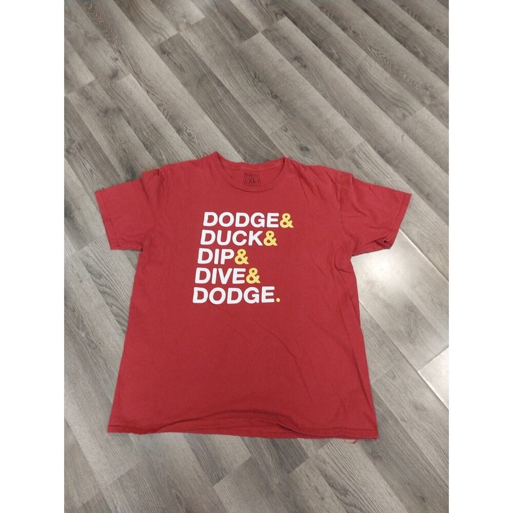 Snorg Tees Mens XL Dodge Duck Dip Dive Didge Tshirt